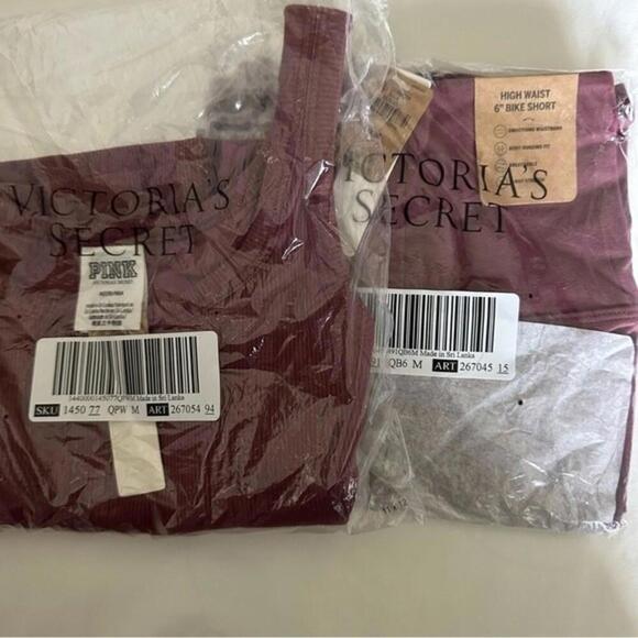 Victoria Secret Tank Top and Biker Shorts Set - Picture 3 of 3